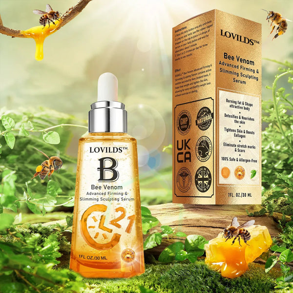 🐝𝓛𝓞𝓥𝓘𝓛𝓓𝓢™ "Bee Elixir Advanced Firming & Slimming Sculpting Serum 🔥Limited Time 50% OFF🔥 (Perfect for All Ages)"