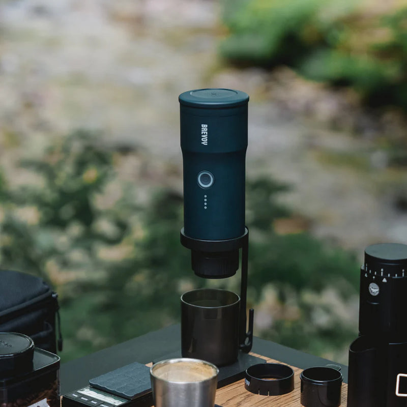 Portable Espresso Maker - Camping Green & More