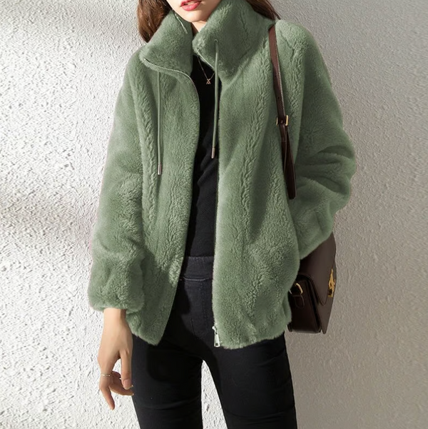 ❄️Winter Specials❄️Padded Coat Stand-collar Double-faced Fleece Jacket