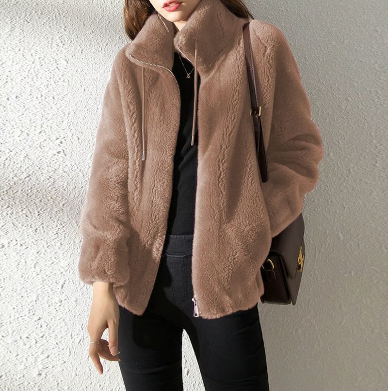 ❄️Winter Specials❄️Padded Coat Stand-collar Double-faced Fleece Jacket