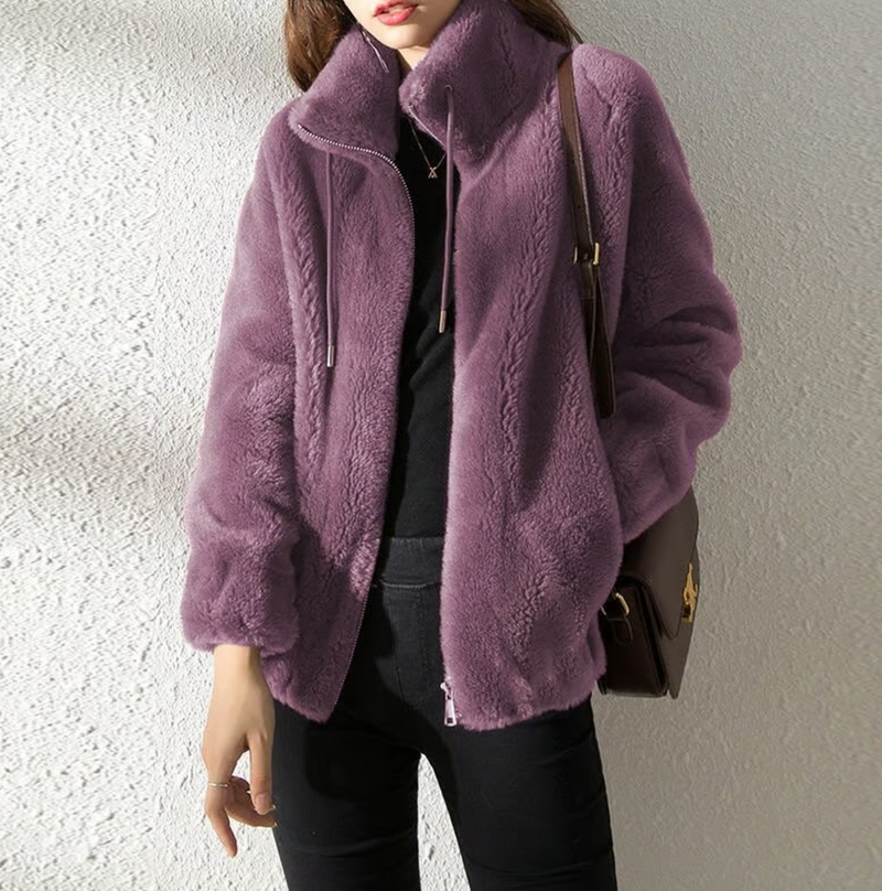 ❄️Winter Specials❄️Padded Coat Stand-collar Double-faced Fleece Jacket