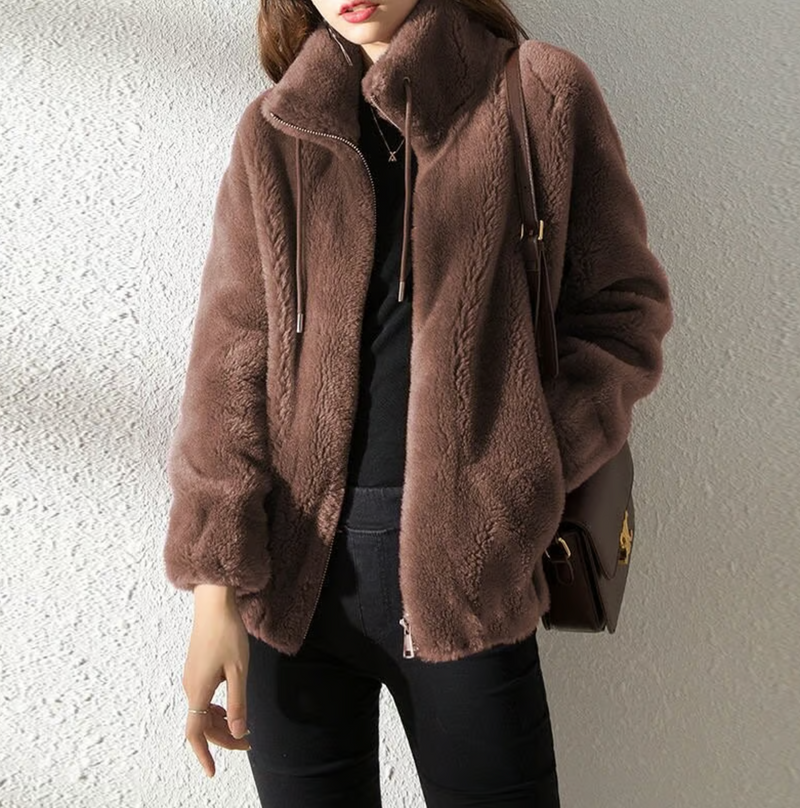 ❄️Winter Specials❄️Padded Coat Stand-collar Double-faced Fleece Jacket